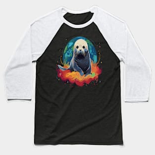 Harp Seal Earth Day Baseball T-Shirt